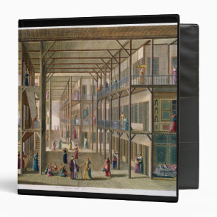 Interior of the Harem of the Great Lord of Constan 3 Ring Binder