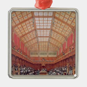 Interior of the House of Commons Metal Ornament
