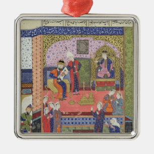 Interior of the King of Persia's Palace Metal Ornament