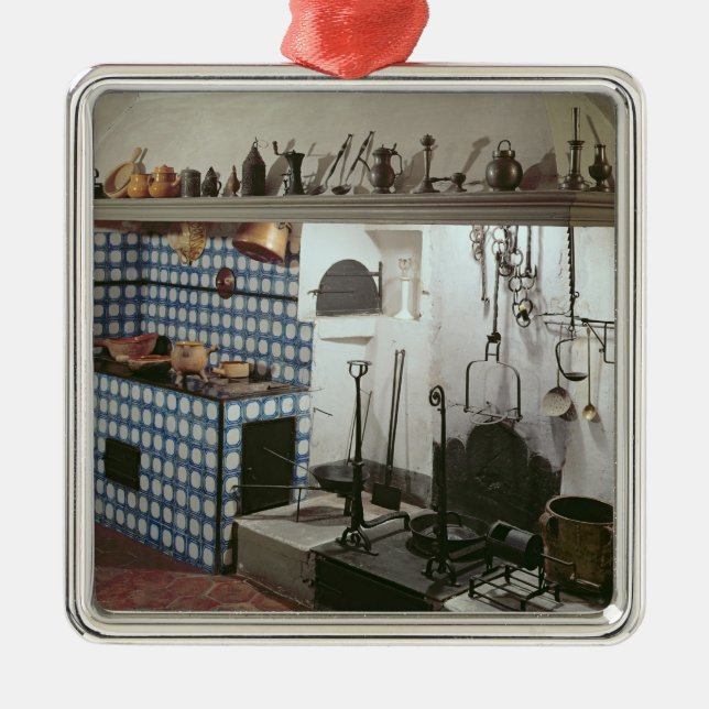 Interior of the kitchen of the Hotel de Cabris Metal Ornament (Front)