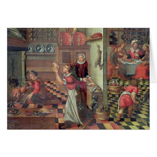 Interior of the Kitchen, the Supper at Emmaus Cards (Front Horizontal)