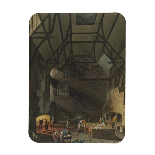 Interior of the Kitchen, Trinity Cambridg Magnet (Vertical)