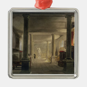 Interior of the Law School, Cambridge, from 'The H Metal Ornament