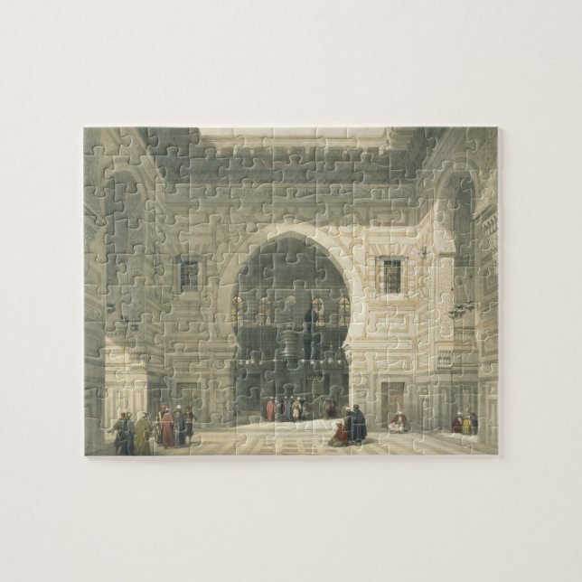 Interior of the Mosque of Sultan Hasan, Cairo, fro Jigsaw Puzzle (Horizontal)
