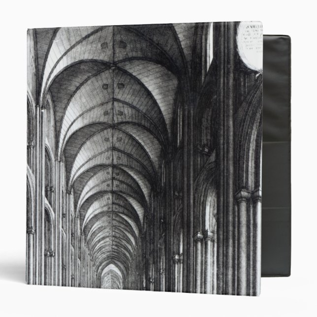 Interior of the Nave of St. Paul's, 1658 Binder (Front/Inside)