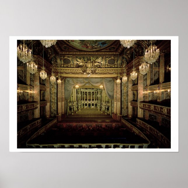 Interior of the Opera House, completed in 1770 (re Poster (Front)