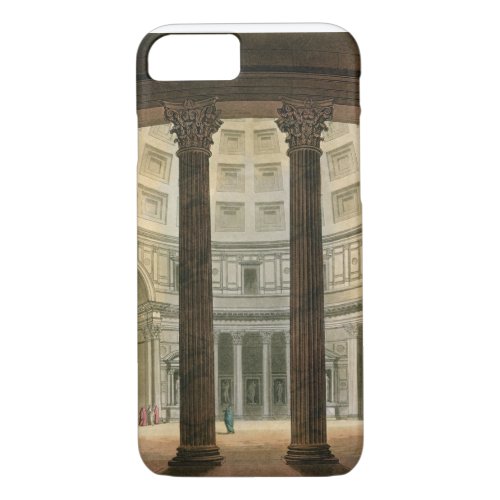 Interior of the Pantheon Rome from Le Costume A iPhone 87 Case