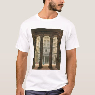 Interior of the Pantheon, Rome, from 'Le Costume A T-Shirt