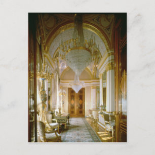 Interior of the Private Apartments Postcard