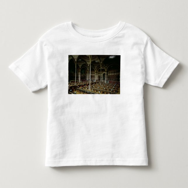 Interior of the 'Salle des Imprimes', 1868 Toddler T-shirt (Front)