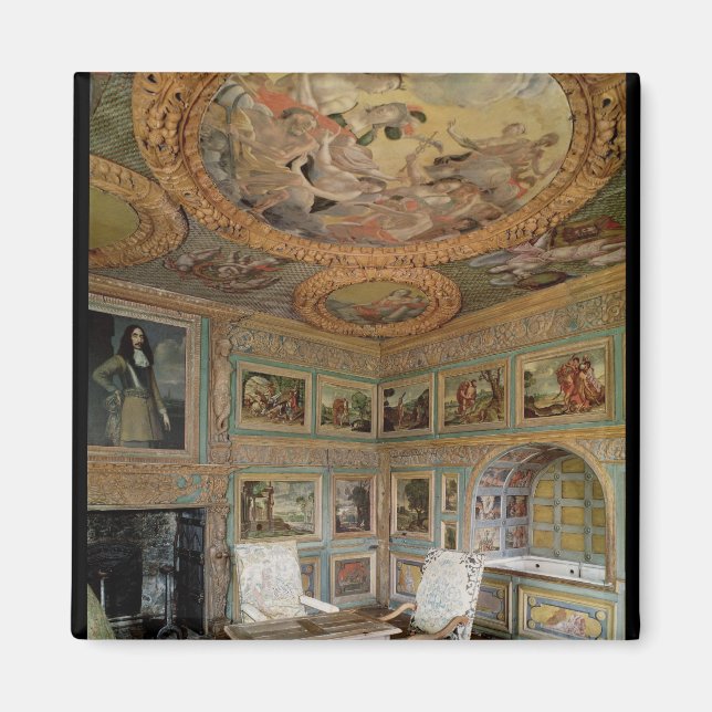 Interior of the 'Salle Louis XIV' Magnet (Front)