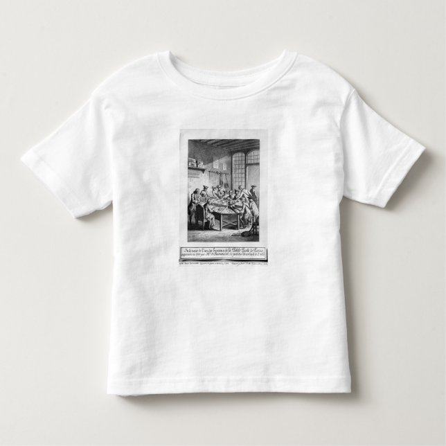 Interior of the Small Post Office in Paris Toddler T-shirt (Front)