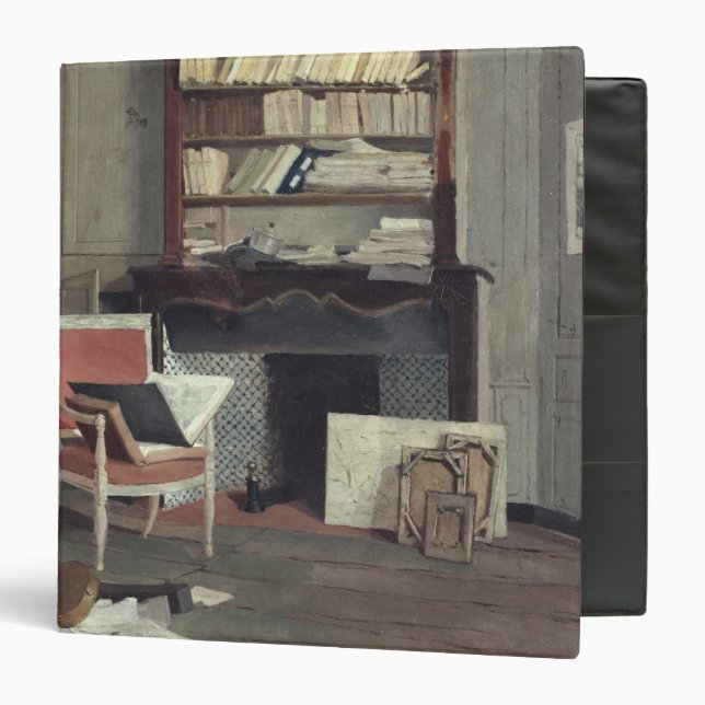 Interior of the Study of Doctor X Binder (Front/Inside)