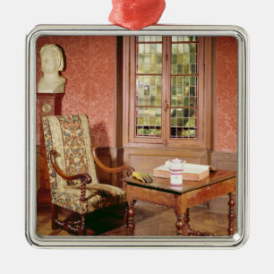 Interior of the study of Honore de Balzac Metal Ornament