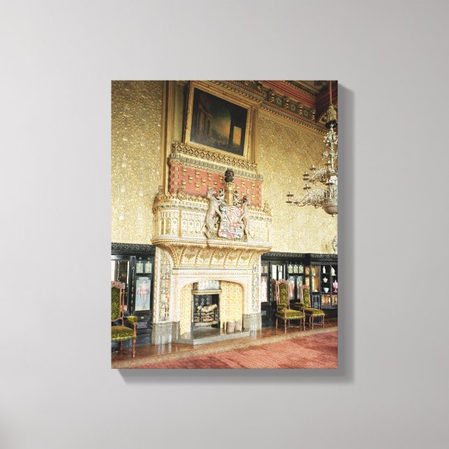 Interior of the Venetian Drawing Room Canvas Print (Front)