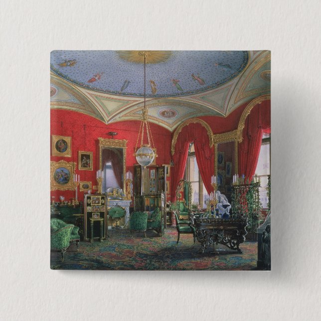 Interior of the Winter Palace Button (Front)