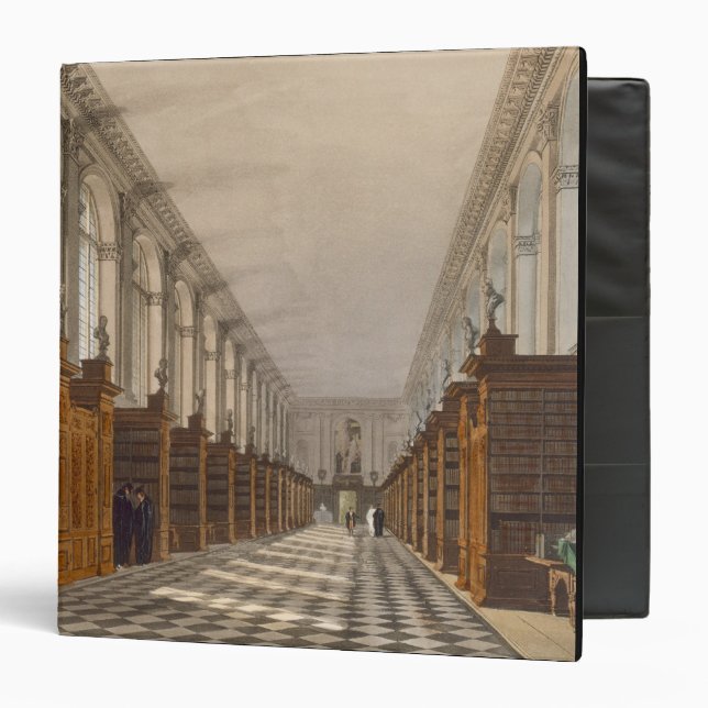 Interior of Trinity College Library, Cambridge, fr Binder (Front/Inside)