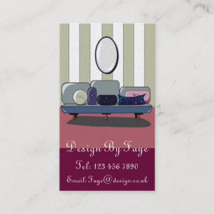 Interior or Furniture Designer Business Card