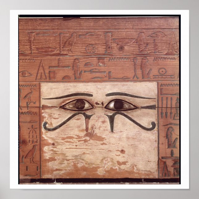 Interior panel of the sarcophagus of Chancellor Na Poster (Front)