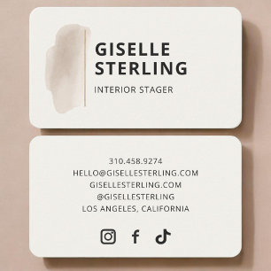 Interior Stager Business Card