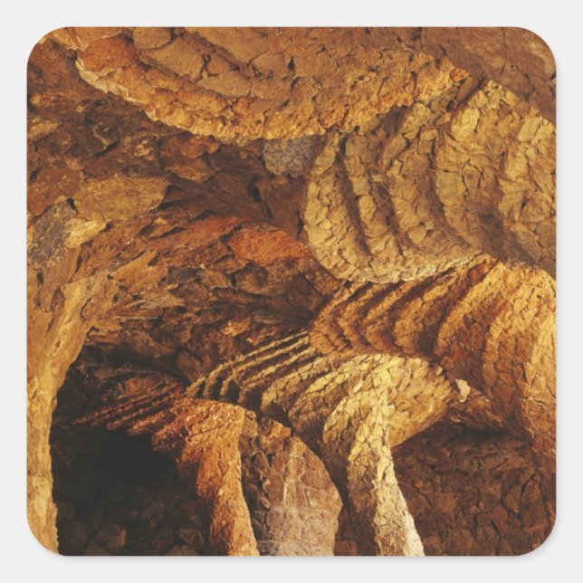 Interior vault (stone) square sticker (Front)