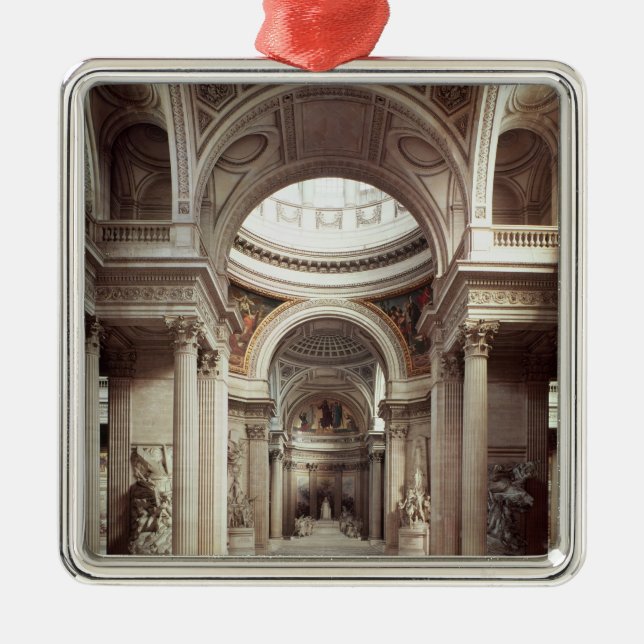 Interior view, 1764-1812 metal ornament (Front)