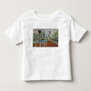 Interior View of Deep Sea Aquarium Toddler T-shirt