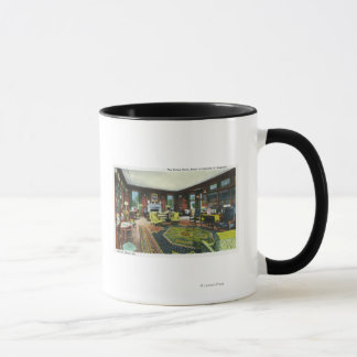 Interior View of FDR's Living Room Mug