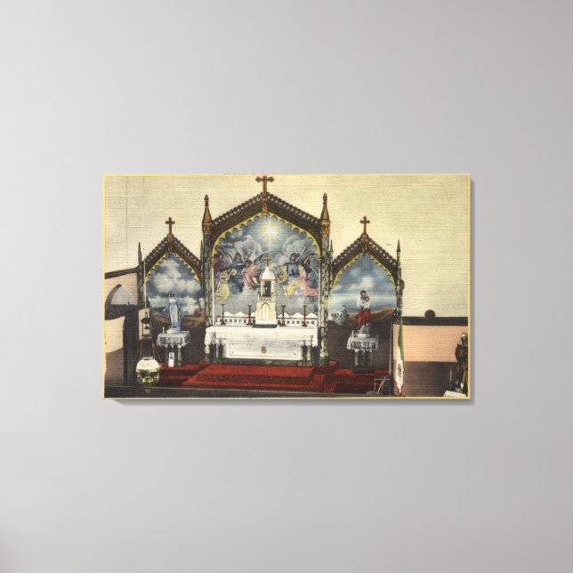 Interior View of St. Anne's Church Canvas Print (Front)