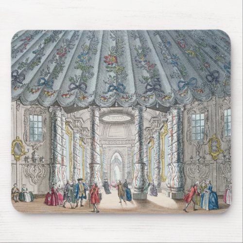 Interior View of the elegant music room Mouse Pad