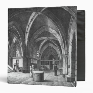 Interior view of the entrance room binder