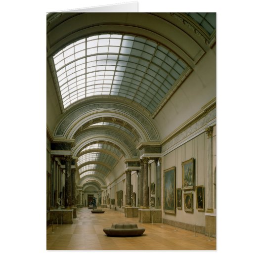 Interior view of the Grande Galerie (Front)