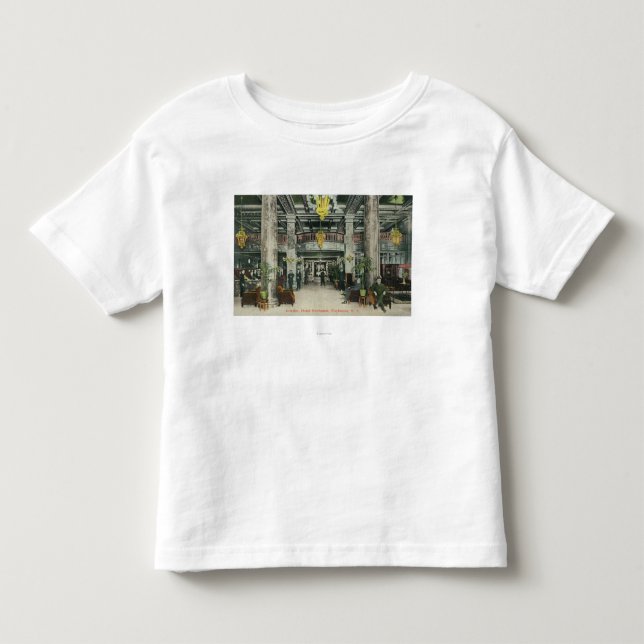 Interior View of the Hotel Rochester Lobby Toddler T-shirt (Front)