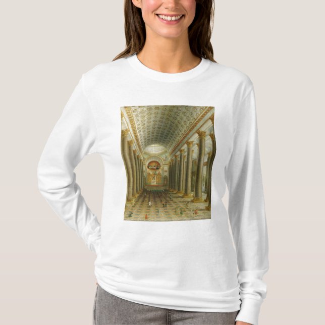 Interior view of the Kazan Cathedral T-Shirt (Front)