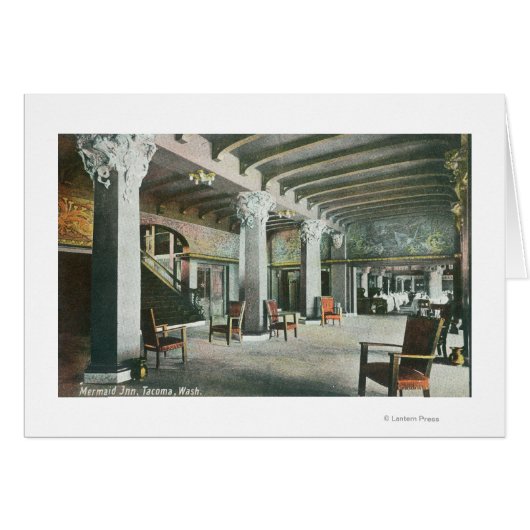 Interior View of the Mermaid Inn Cards (Front Horizontal)