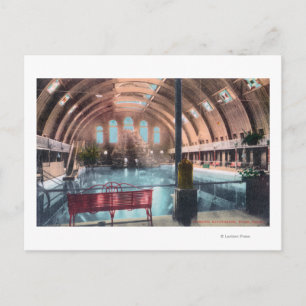 Interior View of the NatatoriumBoise, ID Postcard