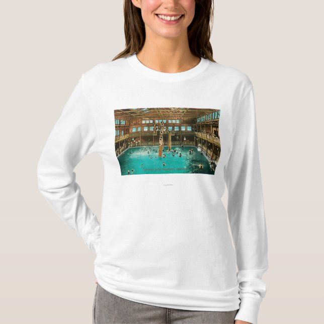 Interior View of the Swimming Baths T-Shirt (Front)