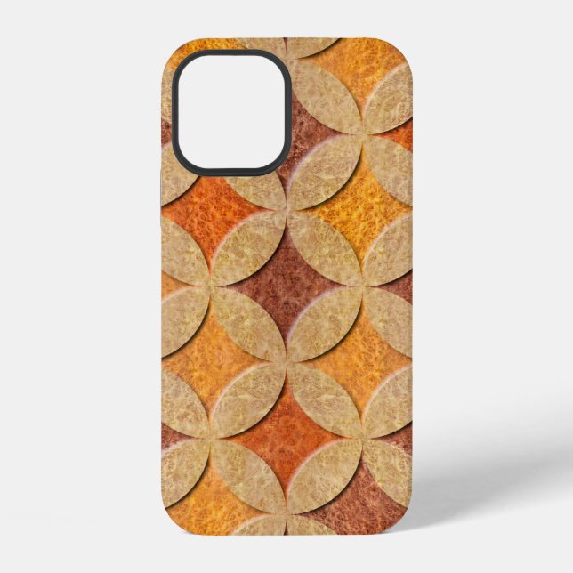 Interior wall panel pattern - Arabic decor - seaml Iphone Case (Back)