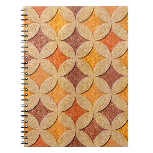 Interior wall panel pattern _ Arabic decor _ seaml Notebook