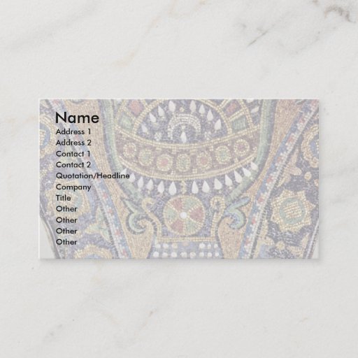 Customizable Interior Walls Of The Rock In Jerusalem Scene Vase Business Cards