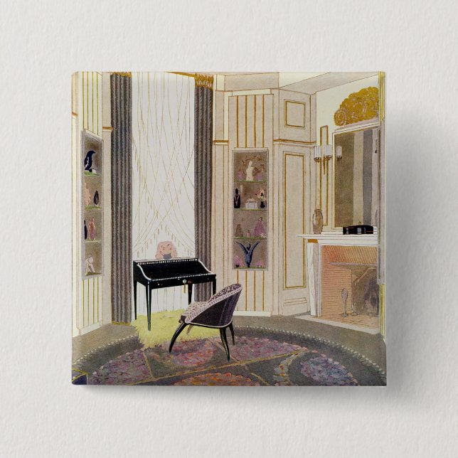 Interior with furniture designed by Ruhlmann, from Button (Front)