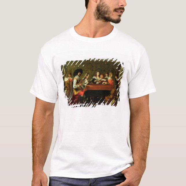 Interior with Musicians and Singers T-Shirt (Front)