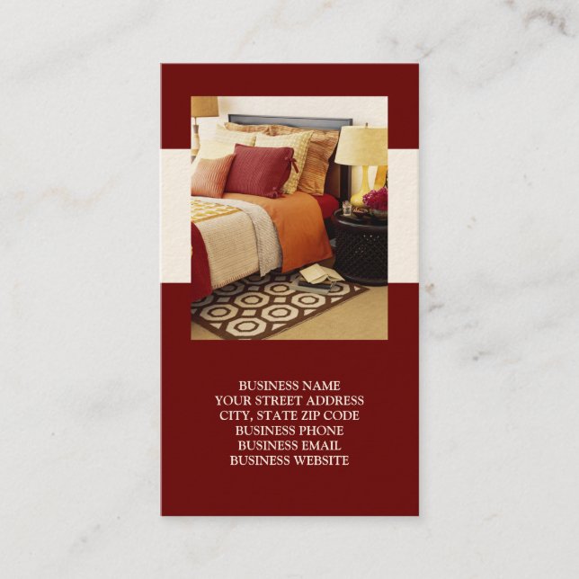 Interiors or Staging Business Cards (Front)