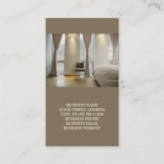 Interiors or Staging Business Cards