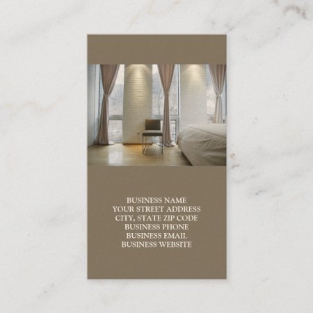 Interiors Or Staging Business Cards