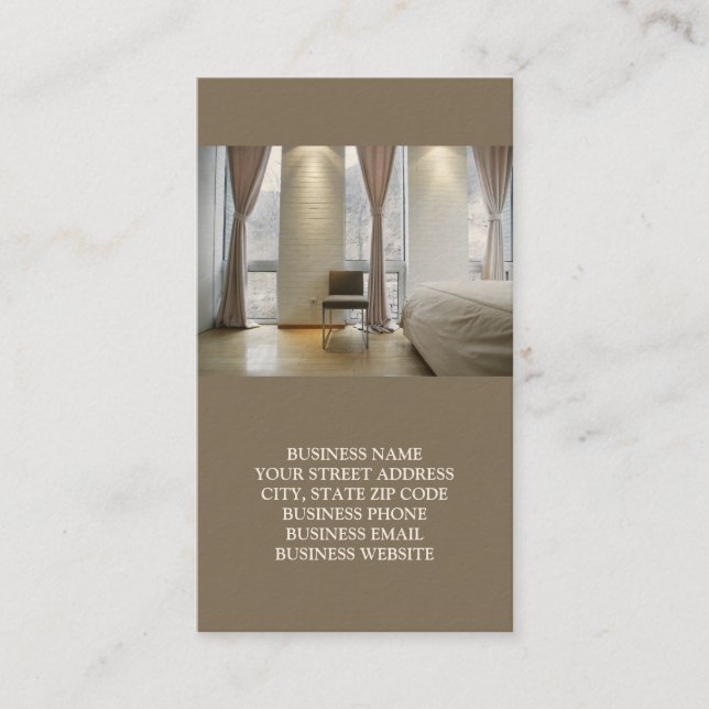 Interiors or Staging Business Cards (Front)