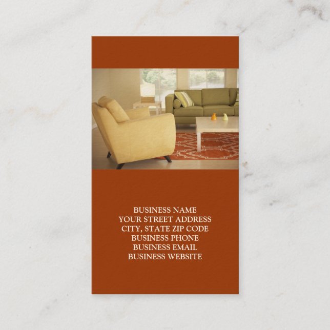Interiors or Staging Business Cards (Front)