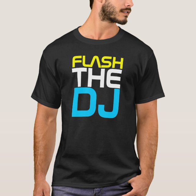 InterKnit Couture - Flash the DJ T-shirt (Front)