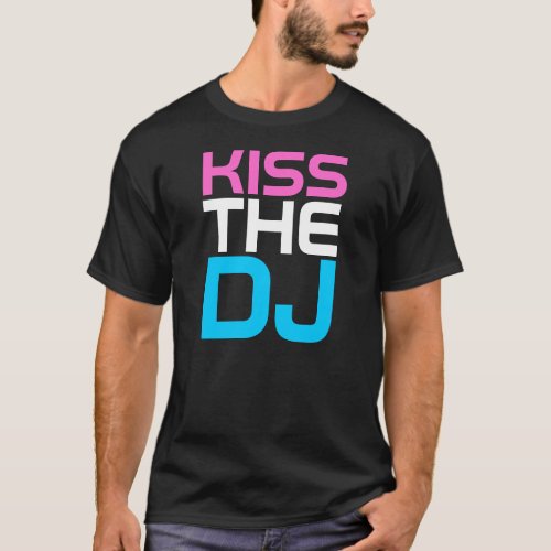 InterKnit Couture _KISS THE DJ T_shirt