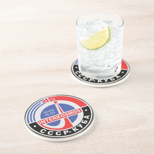 Interkosmos Drink Coaster